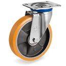 Серия 65GH Въртящи колела на M планка, TR полиуретан/чугун - Tellure Rota