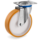 Серия 66 Въртящи колела на M планка, TR полиуретан/ полиамид - Tellure Rota