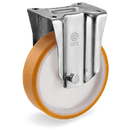 Серия 66 Стационарни колела на NL планка, TR полиуретан/ полиамид - Tellure Rota