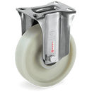 Серия 68FV INOX, +130°C Високотемпературни стационарни колела на NLX планка, полиамид/стъклени влакна - Tellure Rota