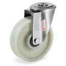 Серия 68FV INOX, +130°C Високотемпературни колела с отвор на NLX вилка, полиамид/стъклени влакна - Tellure Rota