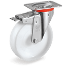 Серия 68 Въртящи колела на NL планка със спирачка, полиамид 6 - Tellure Rota