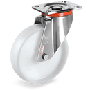 Серия 68 INOX Въртящи колела на усилена PX планка, полиамид 6 - Tellure Rota