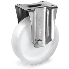 Серия 68P INOX Стационарни колела на усилена PX планка, полиамид 6 - Tellure Rota - Nika.bg