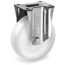 Серия 68P INOX Стационарни колела на усилена PX планка, полиамид 6 - Tellure Rota