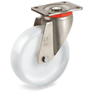 Серия 68P Въртящи колела на усилена P планка, полиамид 6 - Tellure Rota