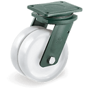 Серия 68P Двойни колела, въртящи на EEG HD планка, полиамид 6 - Tellure Rota