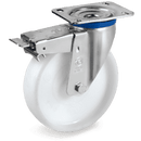 Серия 68 Въртящи колела на M планка със спирачка, полиамид 6 - Tellure Rota