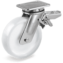 Серия 68P Въртящи колела на EE MHD планка със спирачка, полиамид 6 - Tellure Rota