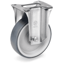 Серия 71 Стационарни колела на SL планка, термопластична гума/полипропилен - Tellure Rota