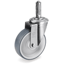 Серия 71 Въртящи колела с щифт на NL вилка, термопластична гума/полипропилен - Tellure Rota