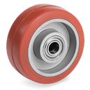 СЕРИЯ 72GS, +250°С Високотемпературно колело със сачмен лагер, силиконова гума/алуминий - Tellure Rota