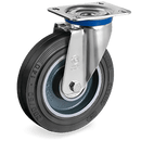 Серия 72GH Въртящи колела на M планка, гума Sigma Elastic/чугун - Tellure Rota