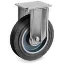 Серия 72GH Стационарни колела на Extra-heavy EP планка, гума Sigma Elastic/чугун - Tellure Rota