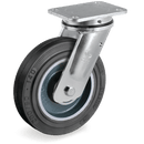 Серия 72GH Въртящи колела на EE MHD планка, гума Sigma Elastic/чугун - Tellure Rota