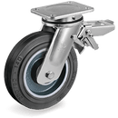 Серия 72GH Въртящи колела на EE MHD планка/спирачка, гума Sigma Elastic/чугун - Tellure Rota