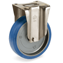 Серия 73 Стационарни колела на усилена P планка, гума Sigma Elastic/полиамид - Tellure Rota