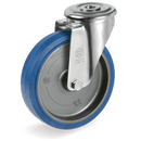 Серия 73 Въртящи колела с отвор на NL вилка, гума Sigma Elastic/полиамид - Tellure Rota