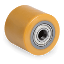 Серия 75 Транспалетни ролки със сачмен лагер, полиуретан/стомана - Tellure Rota