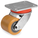 Серия 75 Ролки със сачмен лагер, EE MHD планка, полиуретан/стомана - Tellure Rota