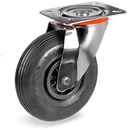 Серия 82 Пневматични колела 2.0 бара, Въртящи на NL планка, 4 пластова гума/полипропилен - Tellure Rota