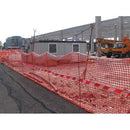 Оранжева сигнално-маркировъчна мрежа TENAX с надпис СТРОИТЕЛЕН ОБЕКТ, H=1.50, 1.80 m