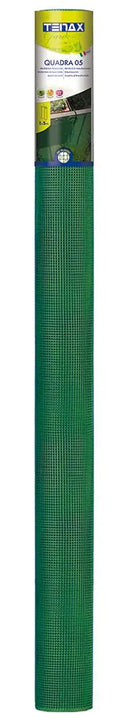 Пластмасова мрежа за парапети и балкони TENAX Quadra 05, 1.0x5 m, 0.5x30 m, 1.0x30 m