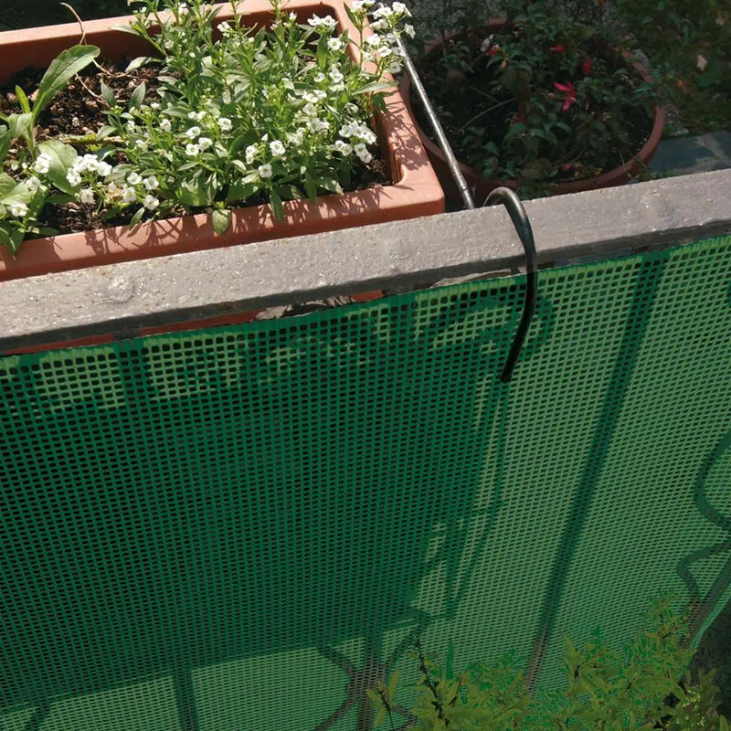 Пластмасова мрежа за парапети и балкони TENAX Quadra 05, 1.0x5 m, 0.5x30 m, 1.0x30 m