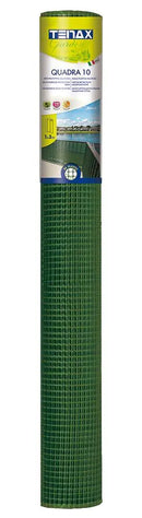 Универсална пластмасова мрежа за огради и балкони TENAX Quadra 10, H=1.0 m, L=5 m, 30 m