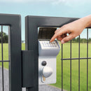 Брава с кодове Valentino Free Exit Locinox с автономно захранване, контролиран достъп от едната страна и свободен изход от другата