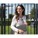 Брава с кодове Valentino Free Exit Locinox с автономно захранване, контролиран достъп от едната страна и свободен изход от другата