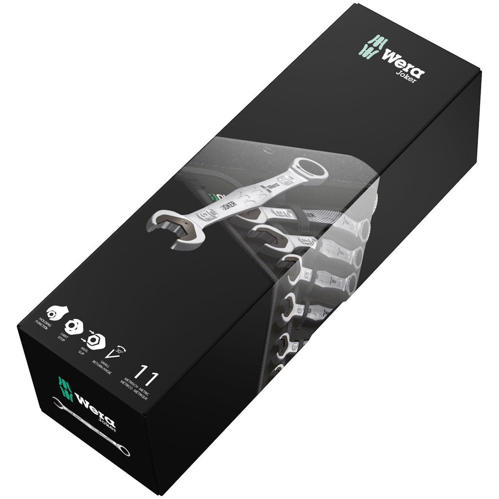 Купи Комплект ключове WERA Joker с тресчотка 11 части за 489.77 лв. само от Nika.bg
