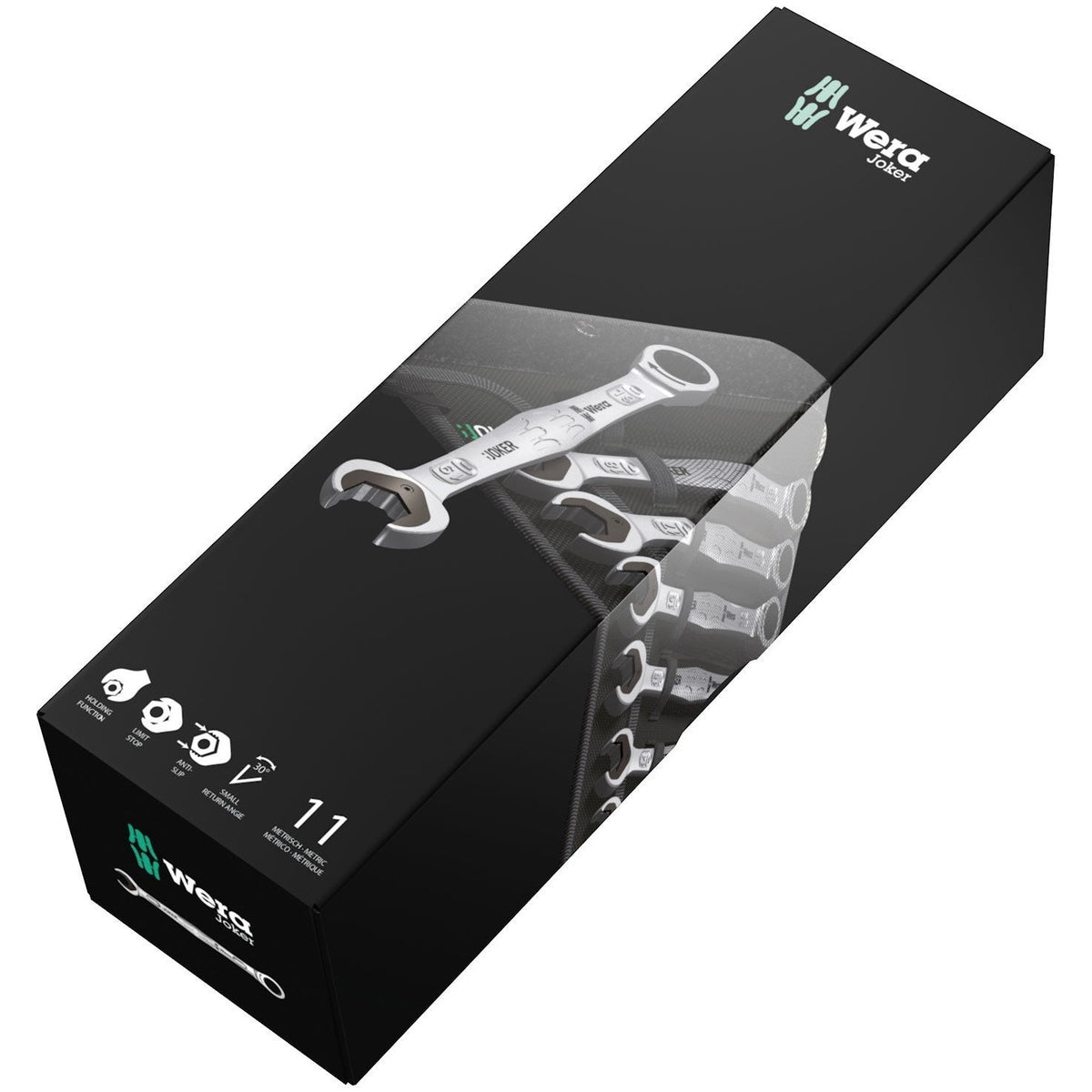 Купи Комплект ключове WERA Joker с тресчотка 11 части за 489.77 лв. само от Nika.bg