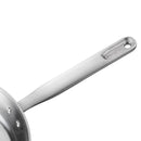 Тиган за пържене Fiskars All Steel с незалепващо керамично покритие, 24 см. – детайлна неръждаема дръжка