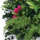 Декоративна плочка ТРОПИЧЕСКИ РАСТЕНИЯ и розова Бугенвилея UV 50х50 см.