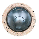 Бетонен кош 1791 с поцинкована вложка и декоративна повърхност, капацитет 50 л.