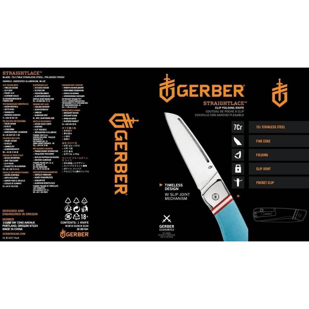 Джобен сгъваем нож Gerber Straightlace
