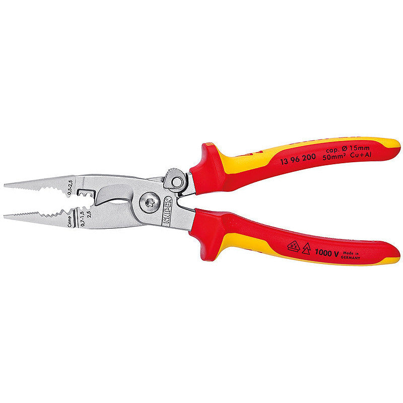 Купи Инсталационни клещи KNIPEX "електро", изолирани 200 мм за 119.77 лв. само от Nika.bg