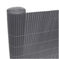 Покривало от изкуствен бамбук цвят сив 1.0x3.0 м 1.50x3.0 м - Nika.bg