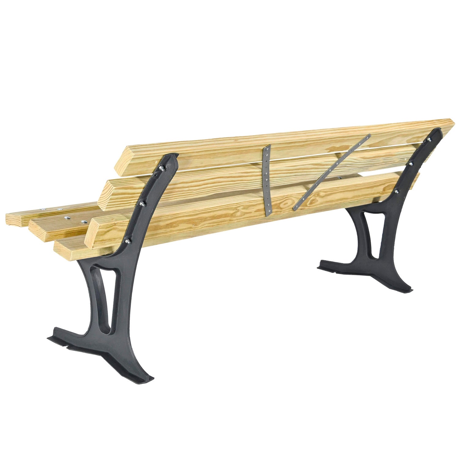 ДЪРВЕНА ГРАДИНСКА ПЕЙКА 180 x 67 x 75 СМ