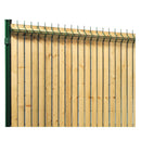 Дървени ламели за ограда Collfort, 95% плътност