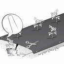 Покривало против плевели TENAX Green Cover, 100% плътност, H=1.05, 1.65 м, L=100 м