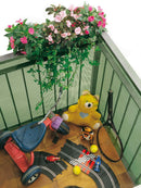 Пластмасова мрежа за парапети и балкони TENAX Cuadrada 05 H=1.0 м L=25 м