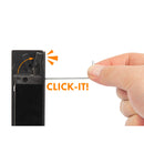 Електрически насрещник за вграждане Intralec-C Locinox със стоп планка за брави за вграждане Fortylock, Fiftylock и Sixtylock