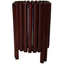 Кош с дървени дъски 1755, изработен от високо качество стомана и тропическо дърво.