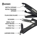 Джобен мултитул GERBER Dime, цвят черен