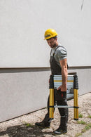 Алуминиева телескопична стълба, 2.60 метра работна височина с 9 стъпала, DRABEST TELE MAX