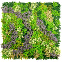 Декоративна плочка СКАНДИНАВСКИ МЪХ микс с акцент лилаво UV 100х100 см.