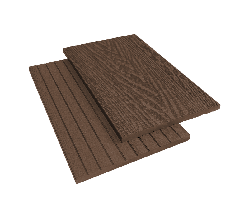 Лицев WPC профил 180x10 mm, L=2.0 м, тик