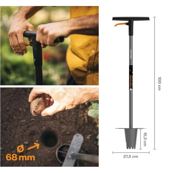 Уред за засаждане на луковици Fiskars Ergo™ - Nika.bg